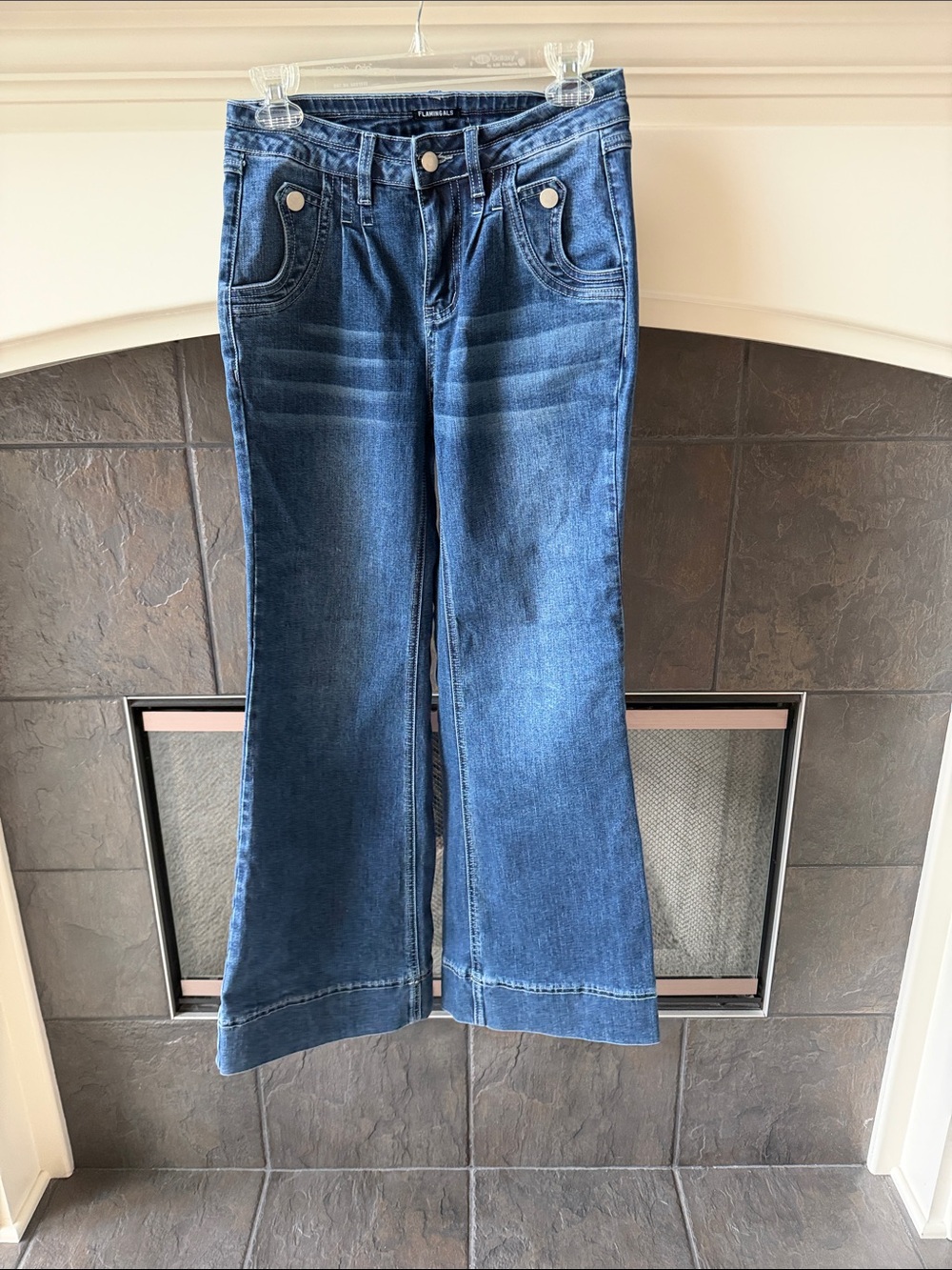 Flamingals wide-legged Flared Jeans